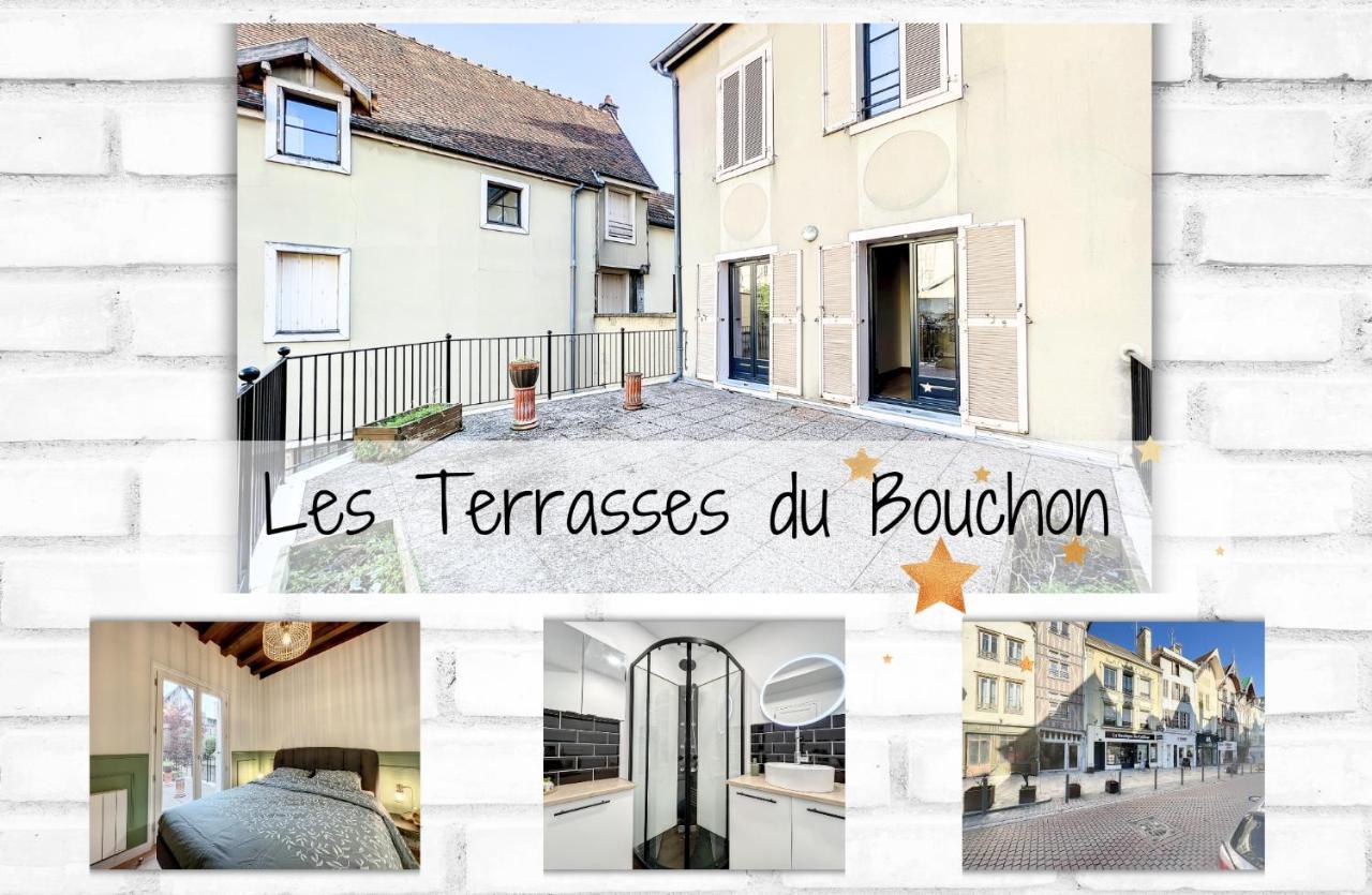 Les Terrasses Du Bouchon Apartment Troyes Bagian luar foto