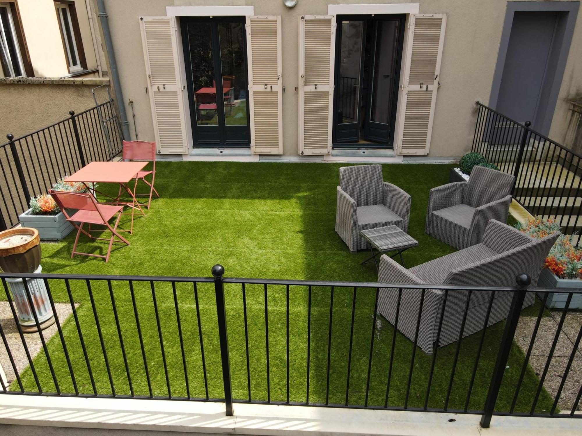 Les Terrasses Du Bouchon Apartment Troyes Bagian luar foto